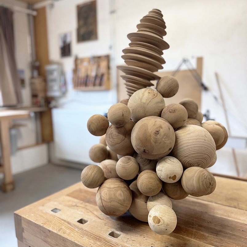 Mathias Lecocq - Sculpteur sur bois - Biographie - 3 stage de tournage sur bois
